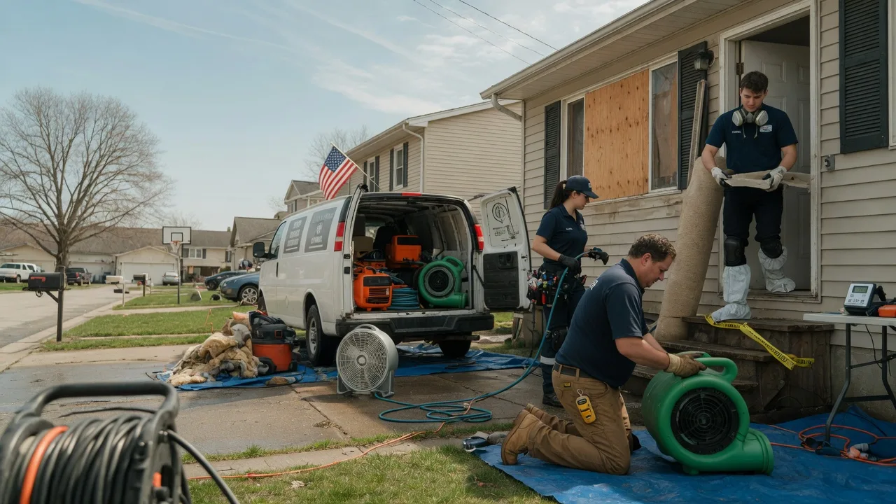 Water Damage Restoration in Galena, OH near me